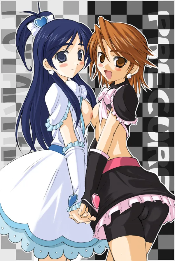 Misumi Nagisa, Yukishiro Honoka by Akino Hamo