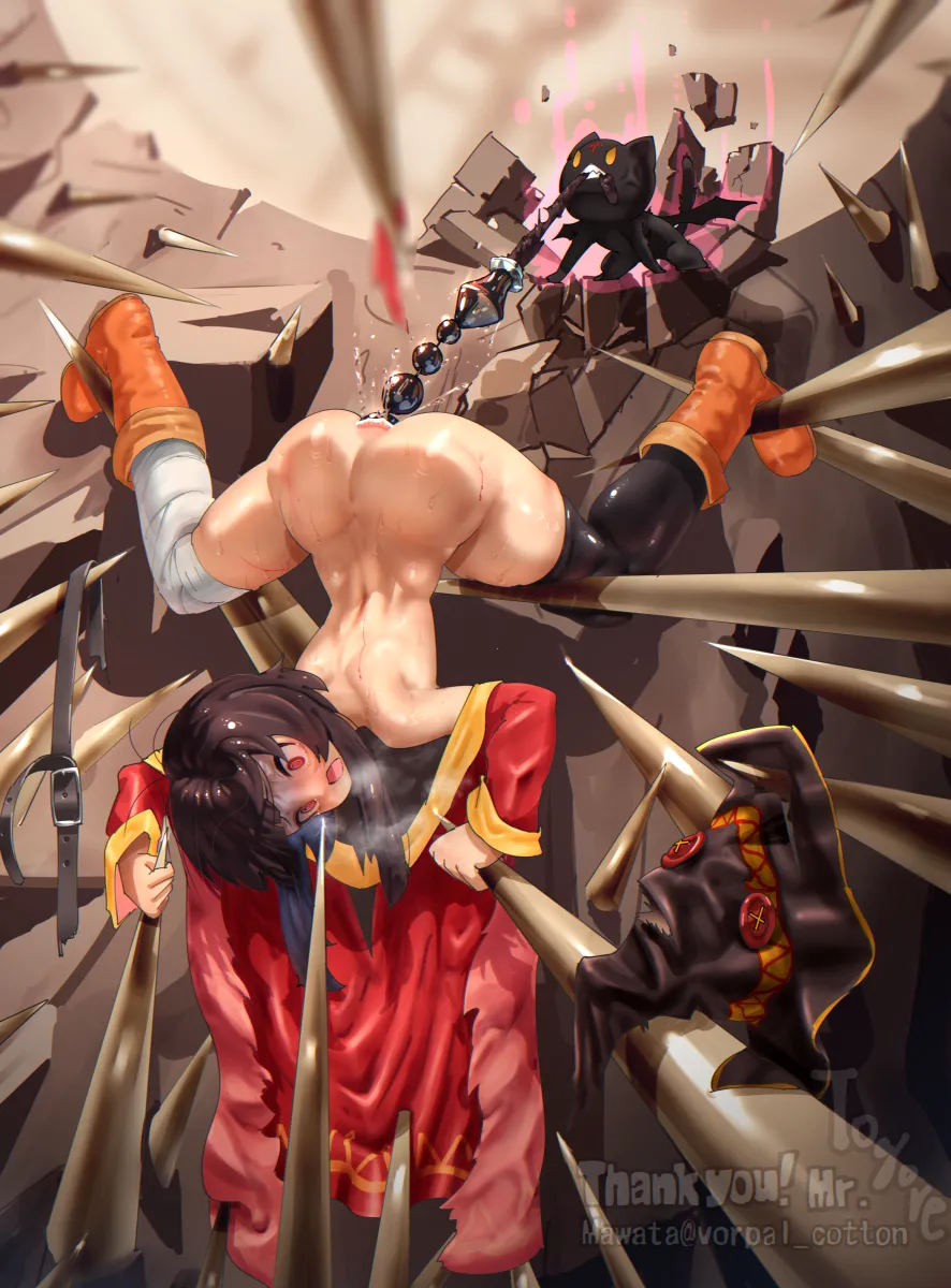 Megumin, Chomusuke by Vorpal Cotton