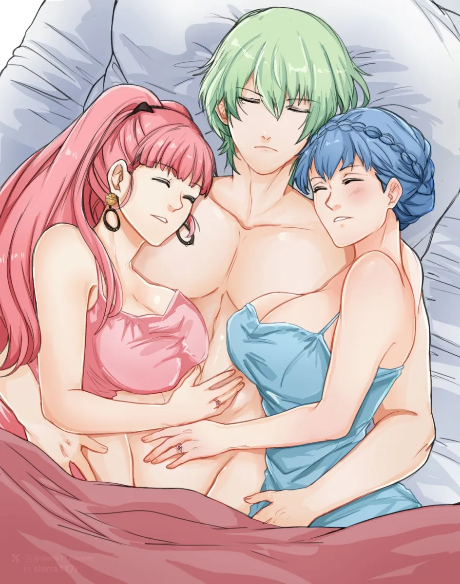 Male Byleth (Fire Emblem), Hilda Valentine Goneril by Sierra117Renner