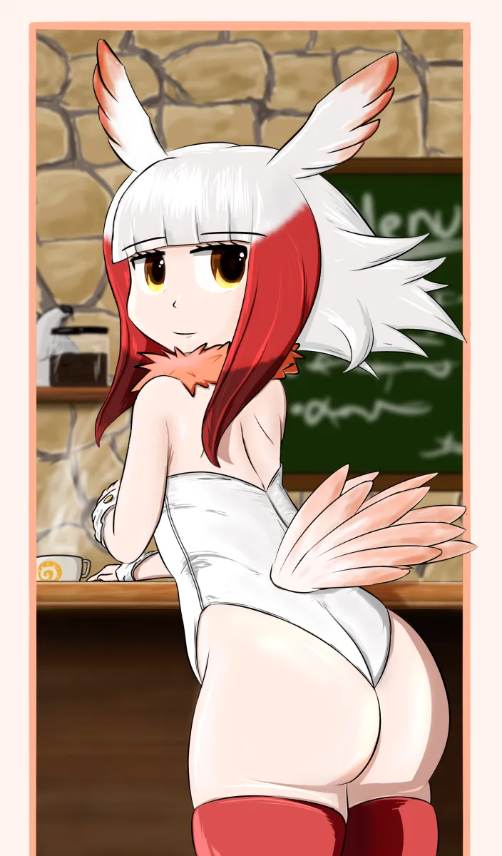 Japanese Crested Ibis (Kemono Friends) by Kb54