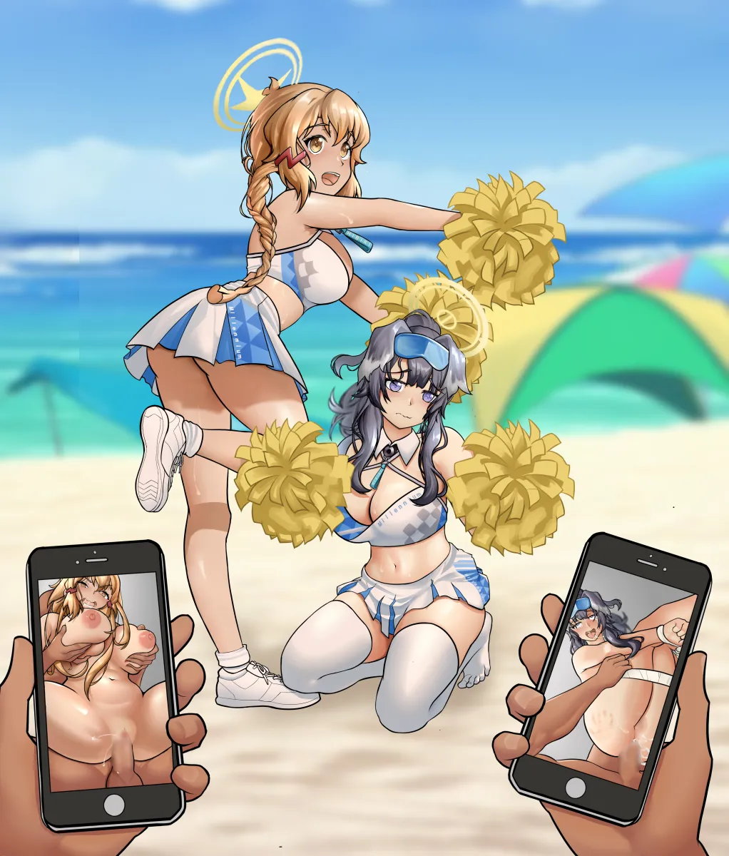 Hibiki (Blue Archive), Tachibana Hibiki (Symphogear) by Lich (Doch7)