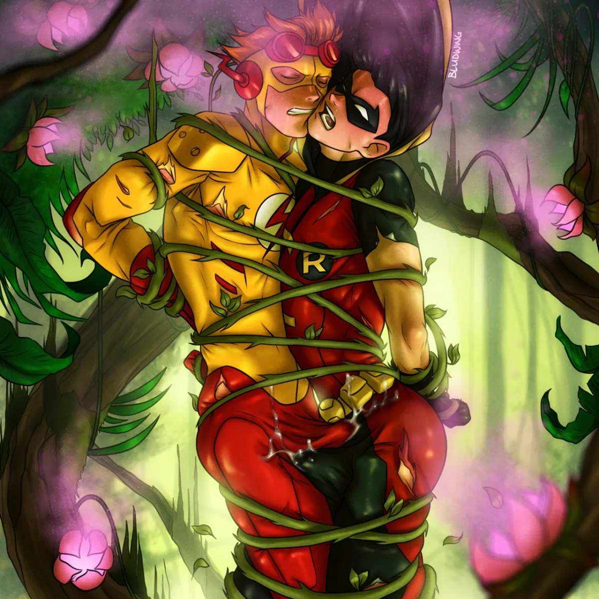 Robin (Dc), Kid Flash by Bludwing