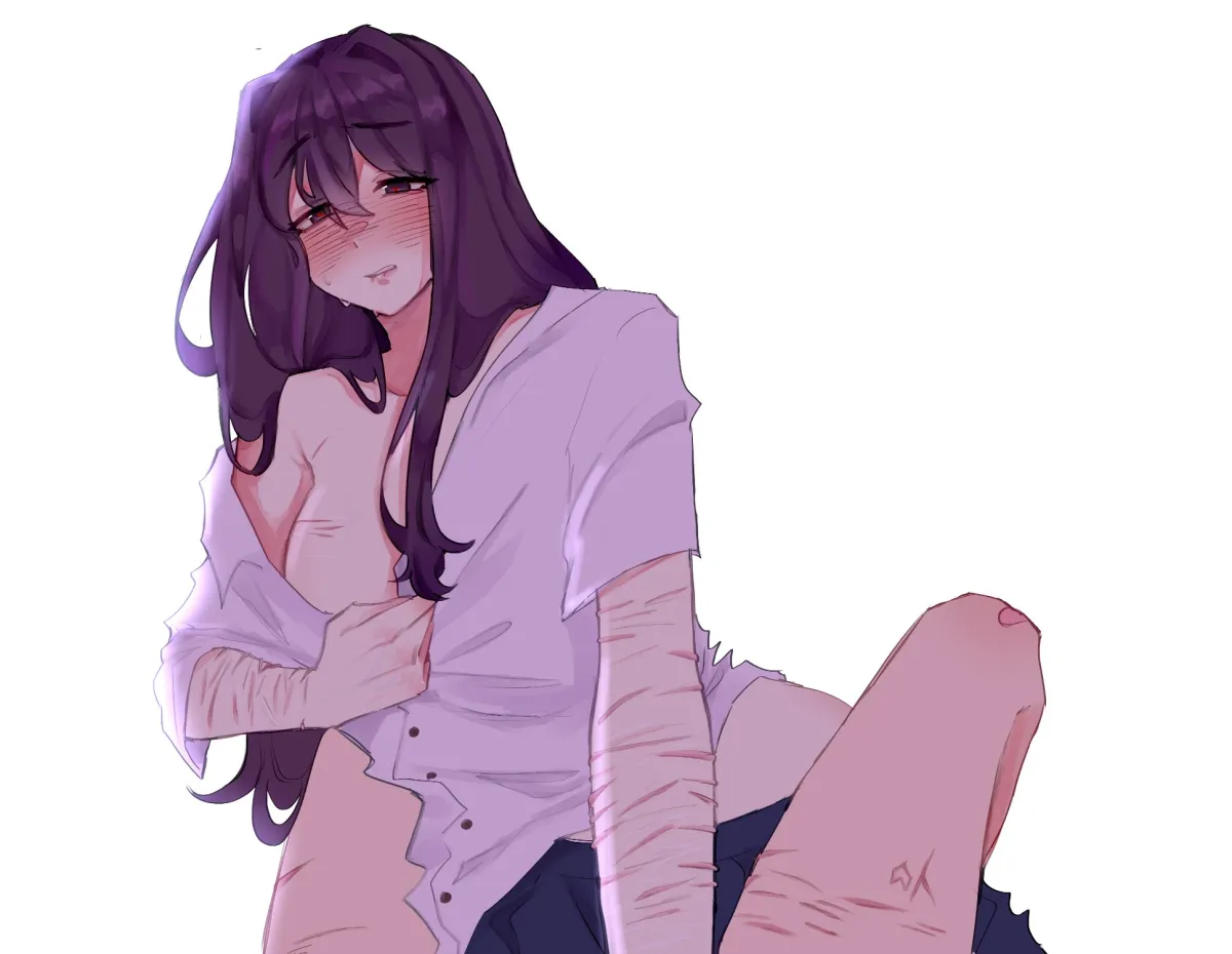 Natsuki (Doki Doki Literature Club), Yuri (Doki Doki Literature Club) by Pockiseisont