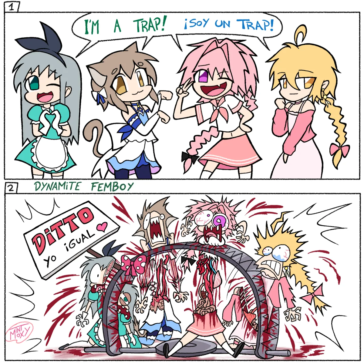 Aether (Genshin Impact), Astolfo (Fate) by Tnt Moxy