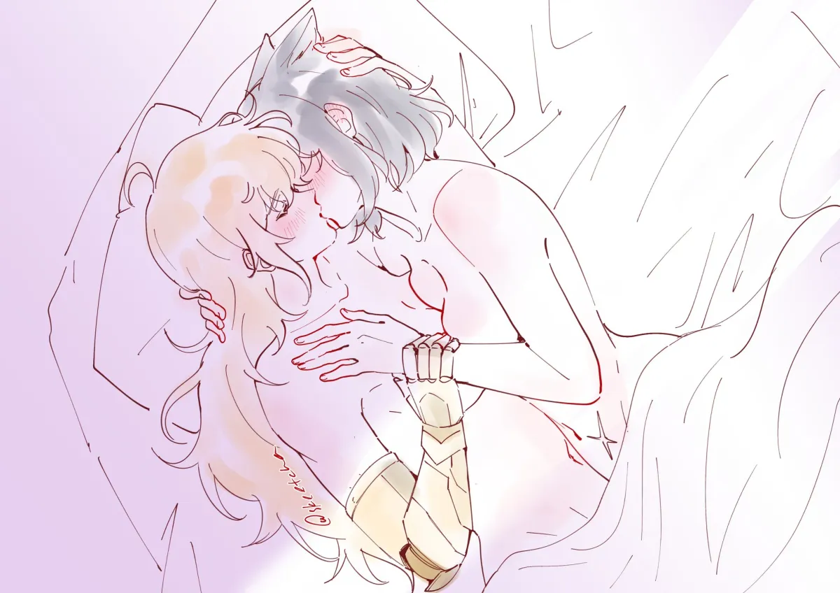 Yang Xiao Long, Blake Belladonna by Dramore