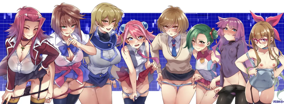 Tenjouin Asuka, Izayoi Aki by Mibry (Phrysm)