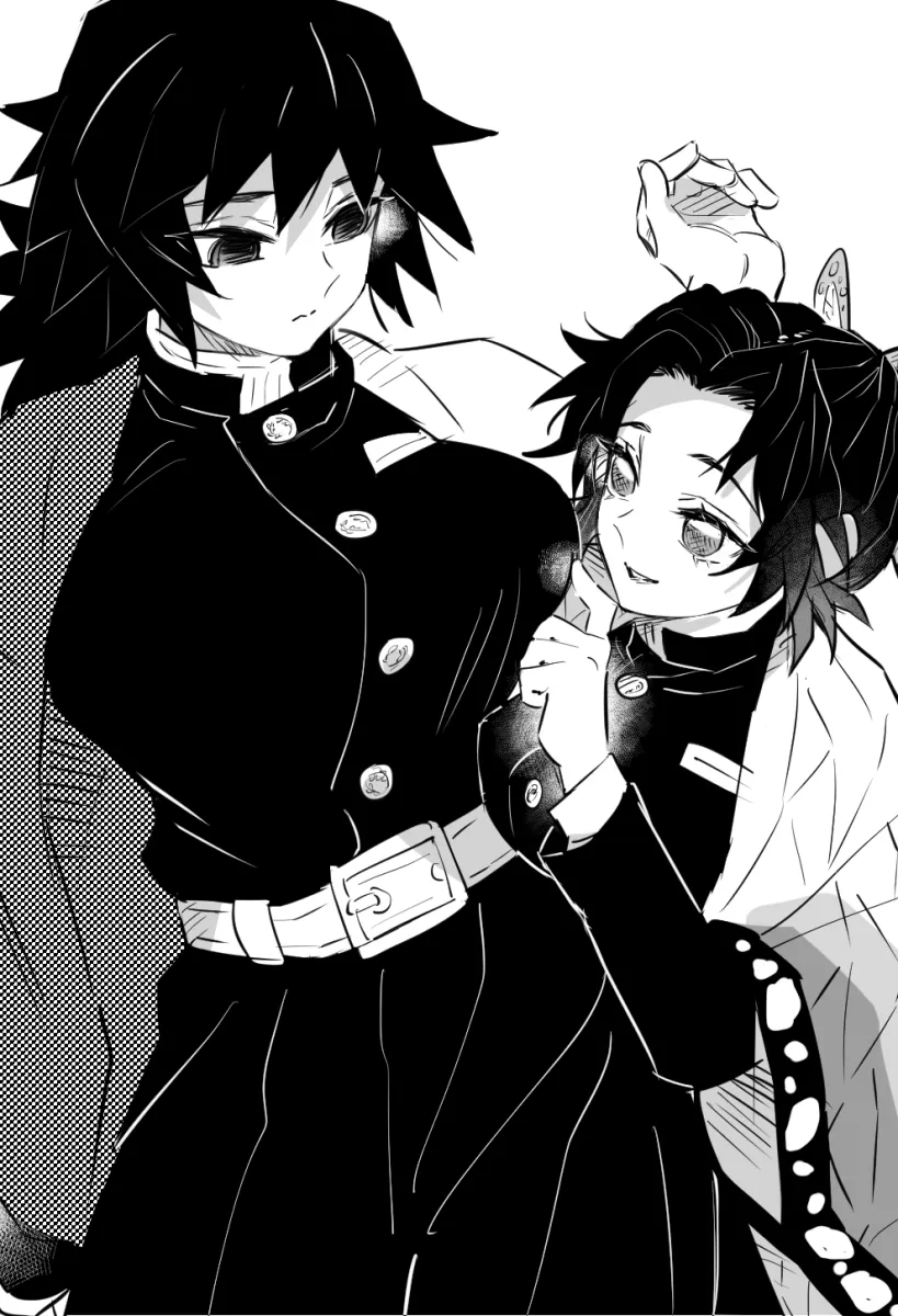 Kochou Shinobu, Tomioka Giyuu by Yeobojagiaegi