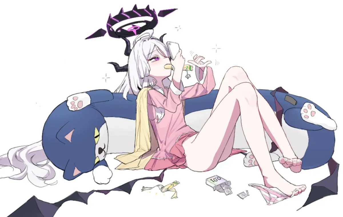 Hina (Blue Archive), Hina (Pajamas) (Blue Archive) by Kirigaya Kazuto (User Cycr4278)