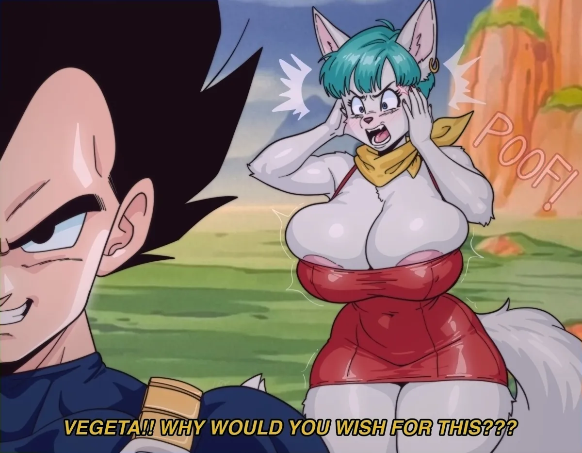 Vegeta, Bulma by L3Nkart