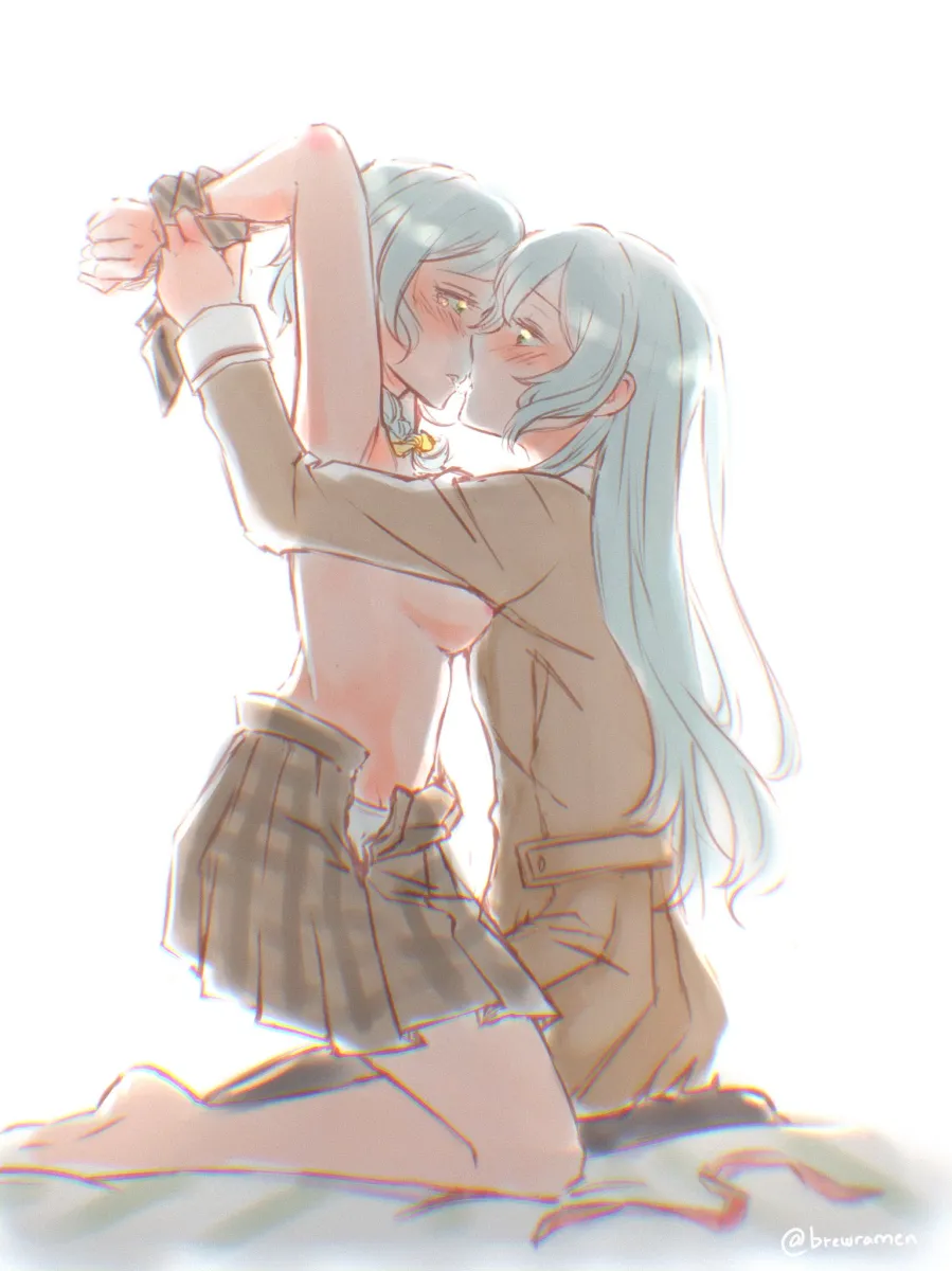 Hikawa Sayo, Hikawa Hina by Xin (Blueramen)