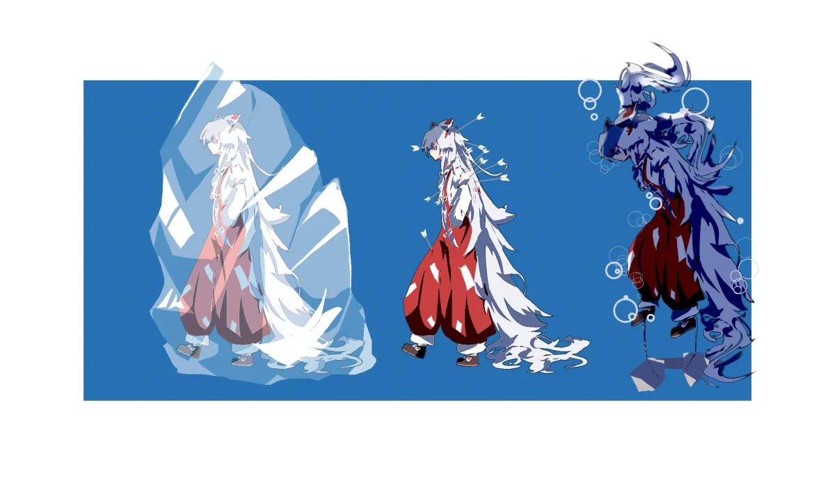 Fujiwara No Mokou by 6Chimomai