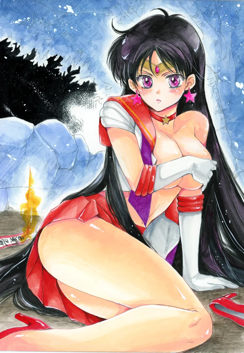 Hino Rei, Sailor Mars by Ayafujii