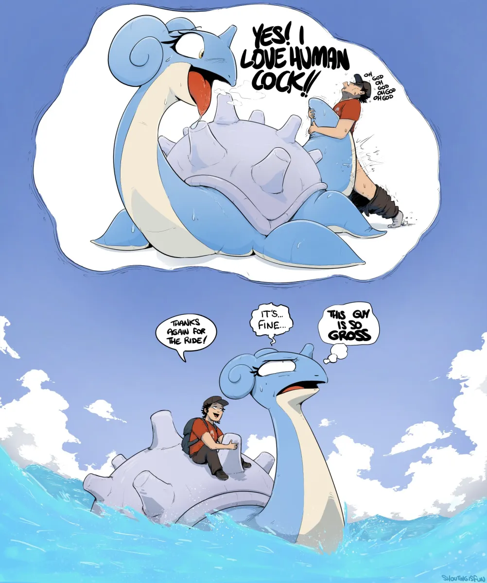 Lapras by Shoutingisfun