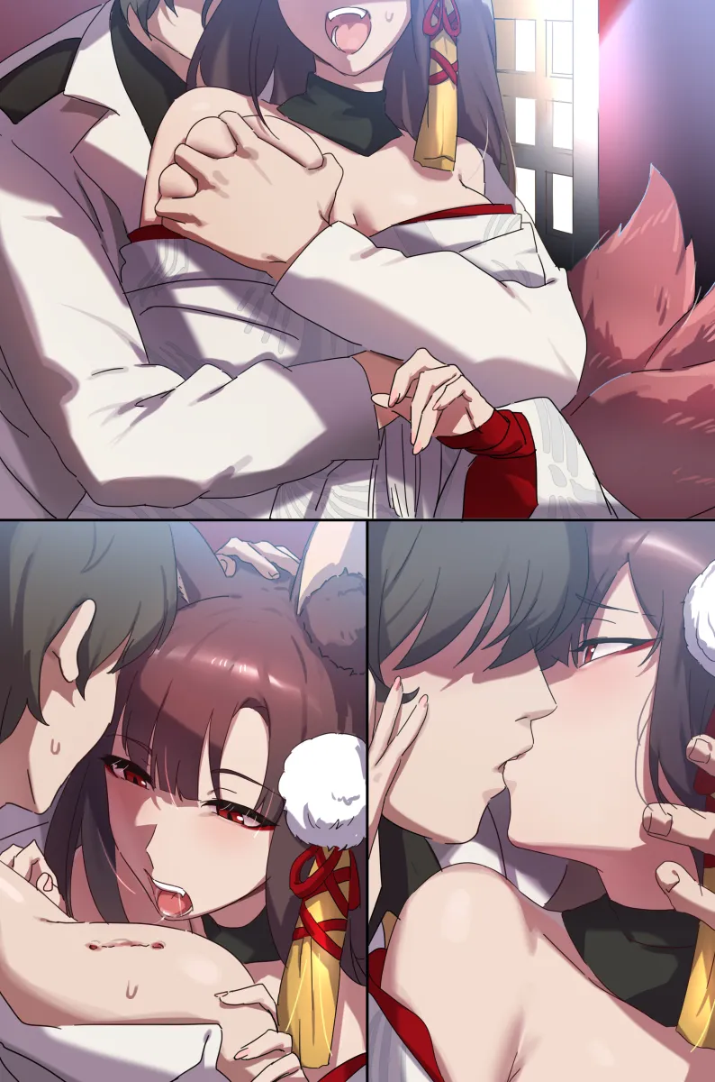 Commander (Azur Lane), Akagi (Azur Lane) by Saki (Remainaddd)