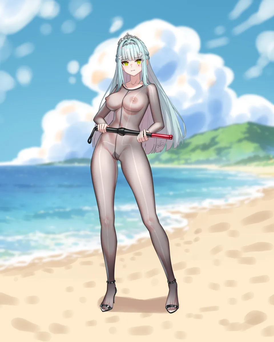 Hk416 (Girls' Frontline), Klukai (Girls' Frontline 2) by Xiaoxi0619