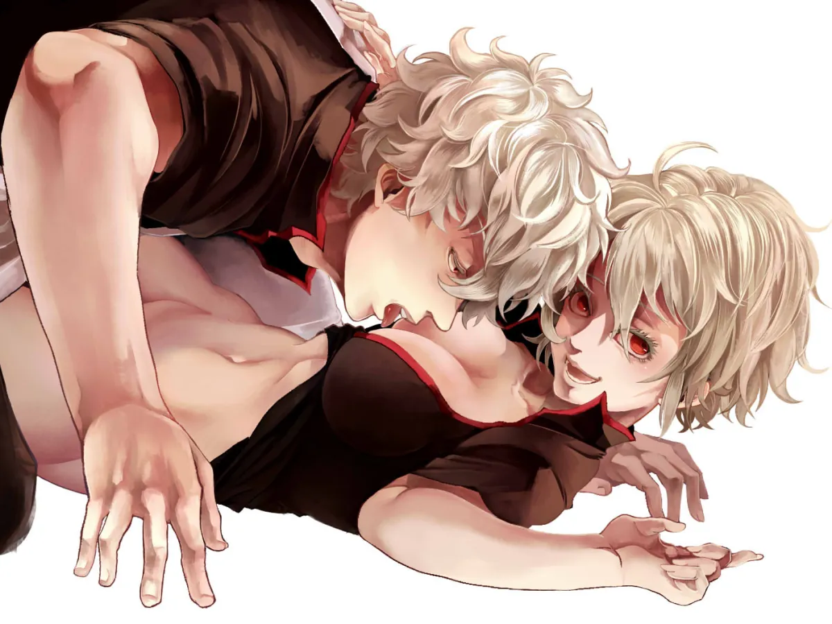 Sakata Gintoki, Sakata Ginko by Matsuoka (Ajagaga)