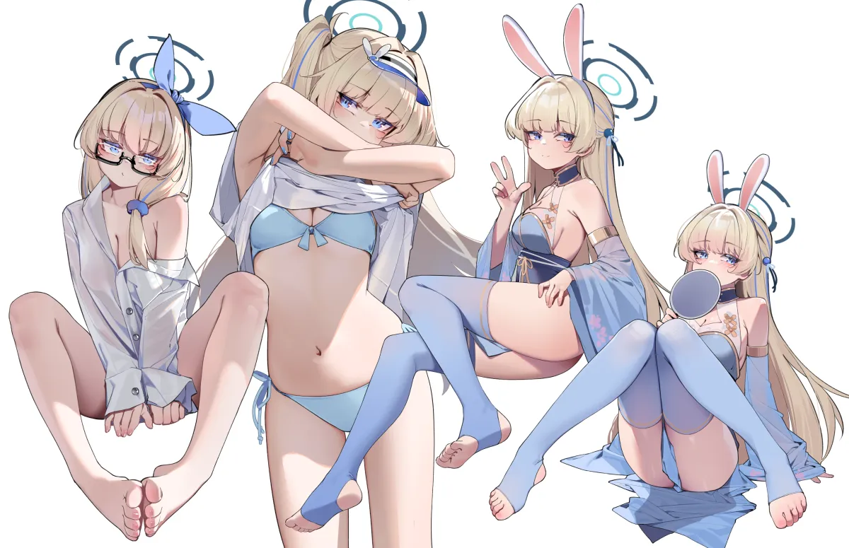 Toki (Blue Archive), Toki (Mid-Autumn Festival) (Blue Archive) by Painterliuhao