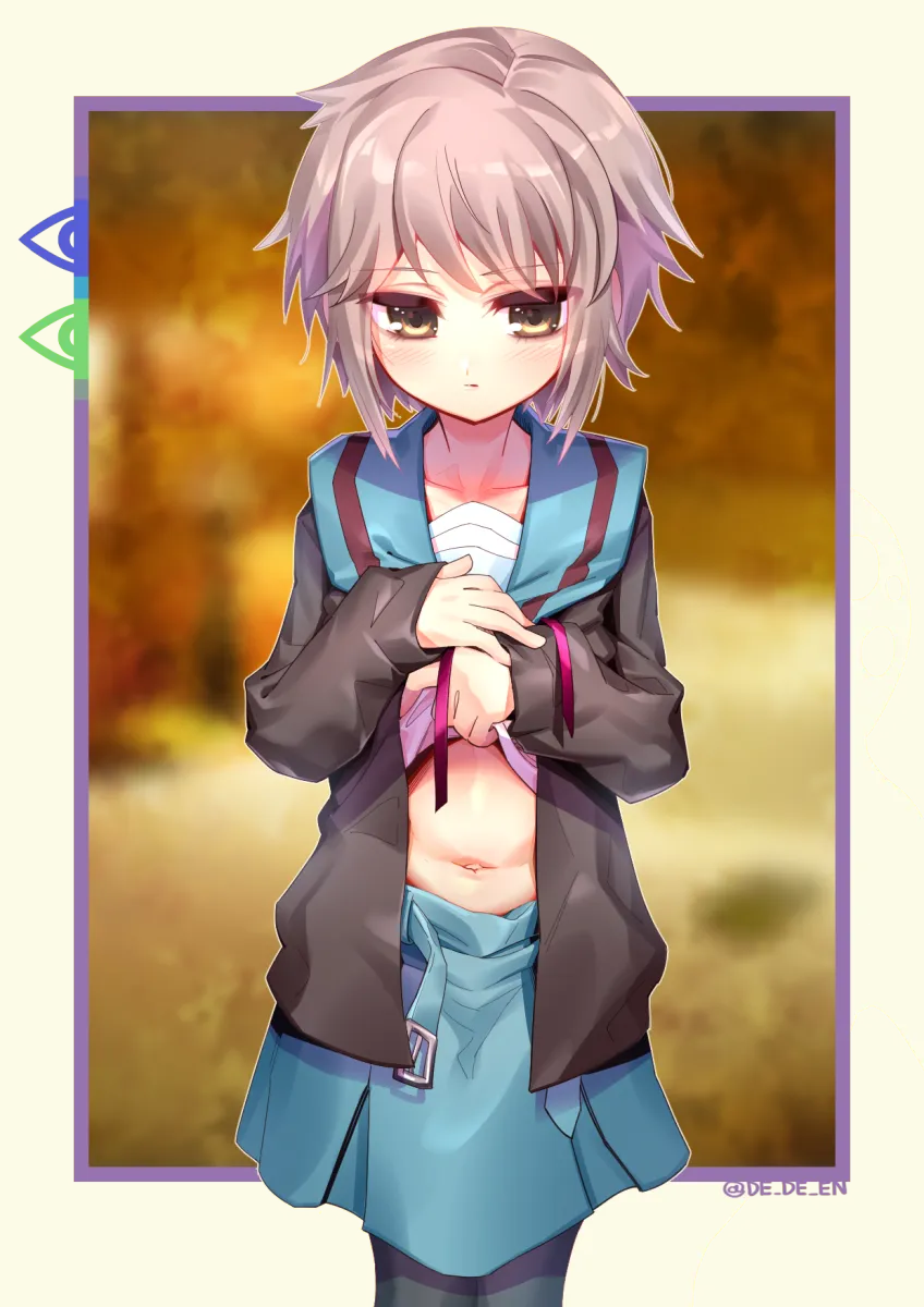 Nagato Yuki by Dedeen