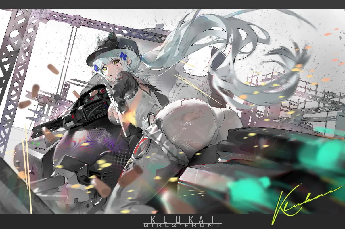 Hk416 (Girls' Frontline), Klukai (Girls' Frontline 2) by Ailiailiai 7Th