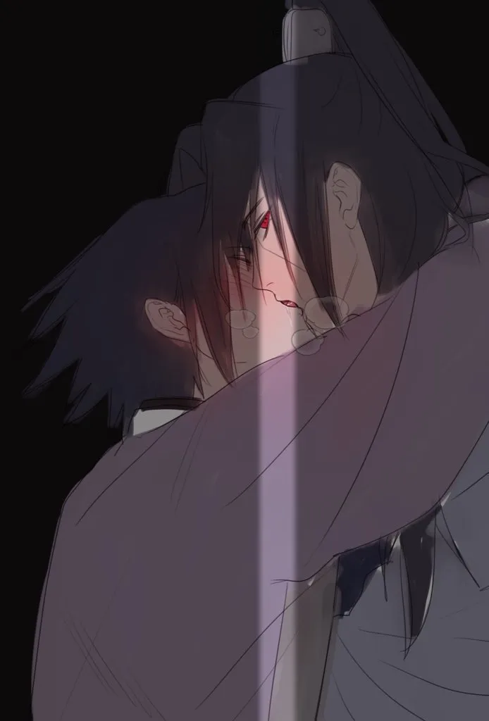 Uchiha Sasuke, Uchiha Itachi by Denggu 5