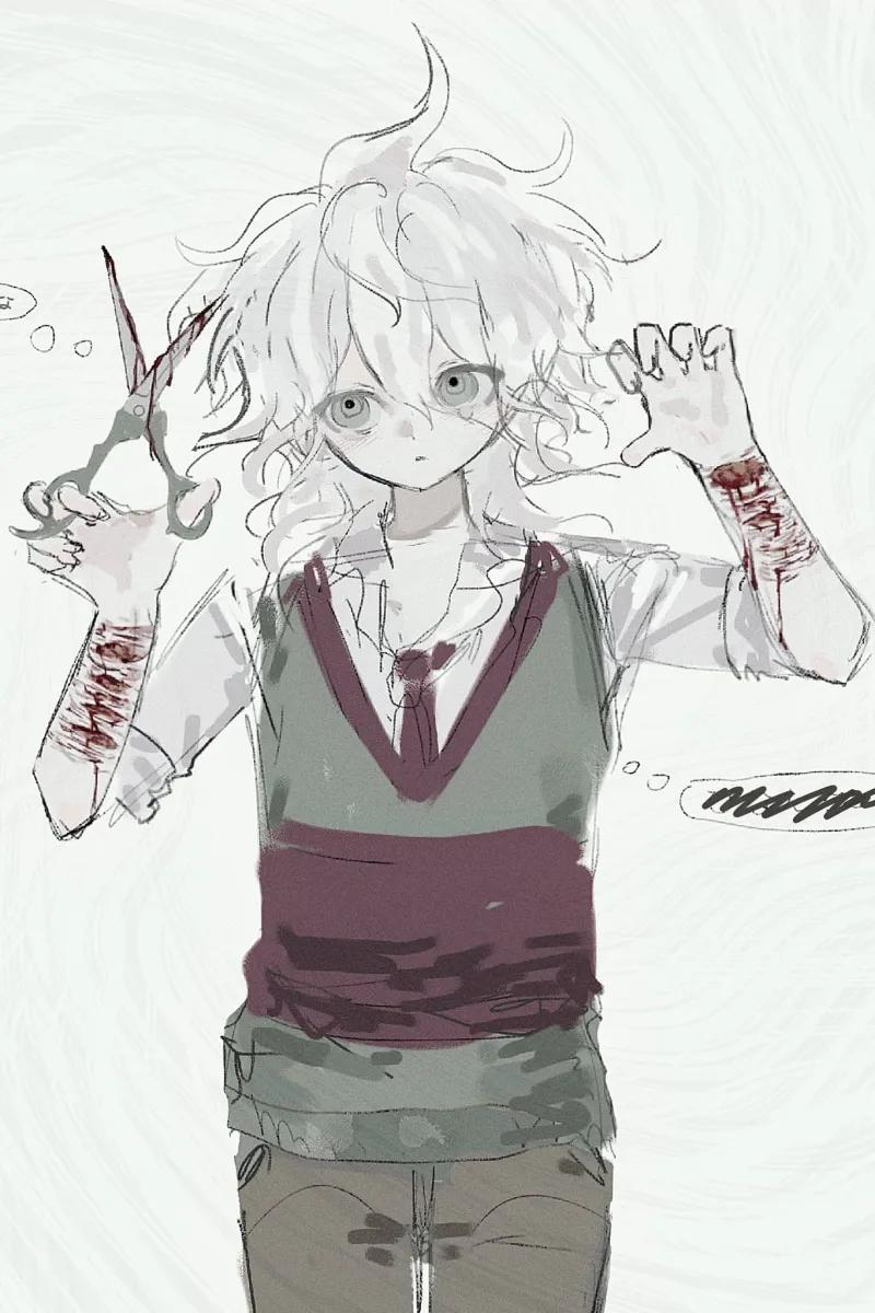 Komaeda Nagito by Utsucnan