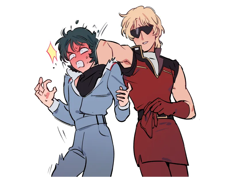 Char Aznable, Kamille Bidan by Sakanaokashi