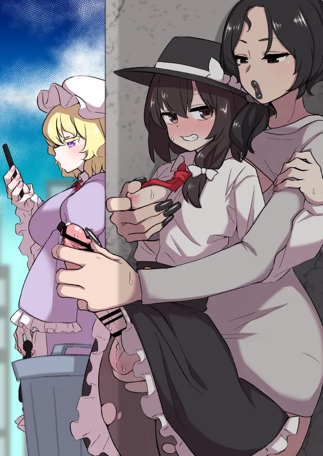 Usami Renko, Maribel Hearn by Kameyan