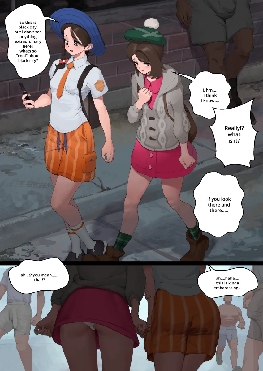 Gloria (Pokemon), Juliana (Pokemon) by Wjs07