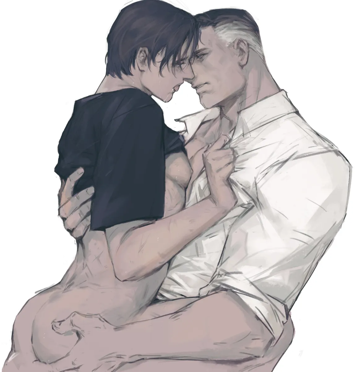 Clark Kent, Bruce Wayne by Sunny (Mnbvjkuy)