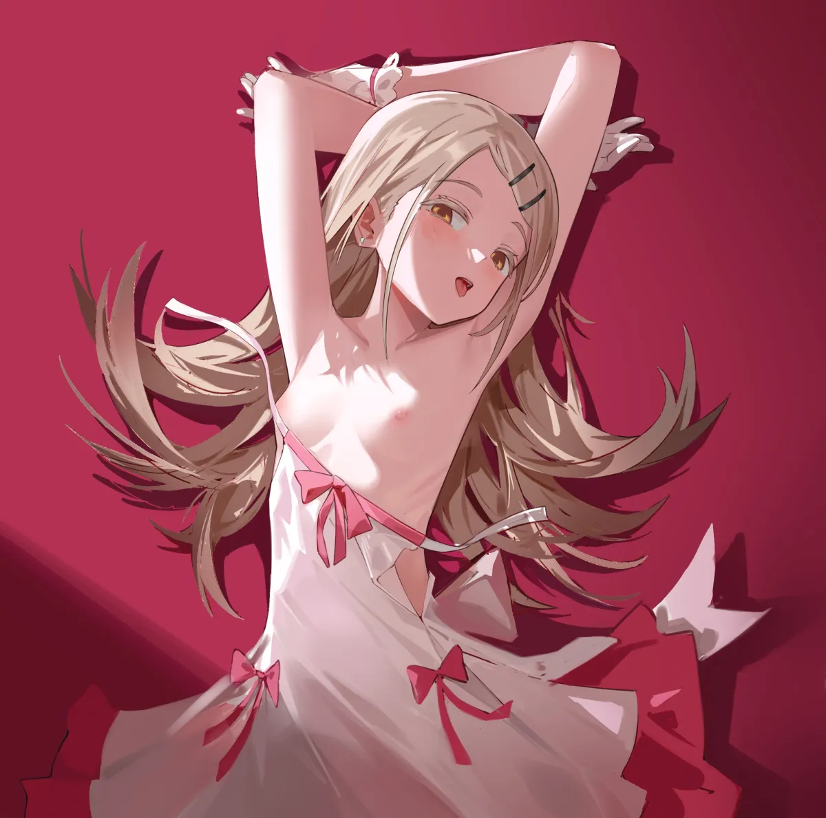 Shinosawa Hiro, Oshino Shinobu by Ke'ai Qu Qu
