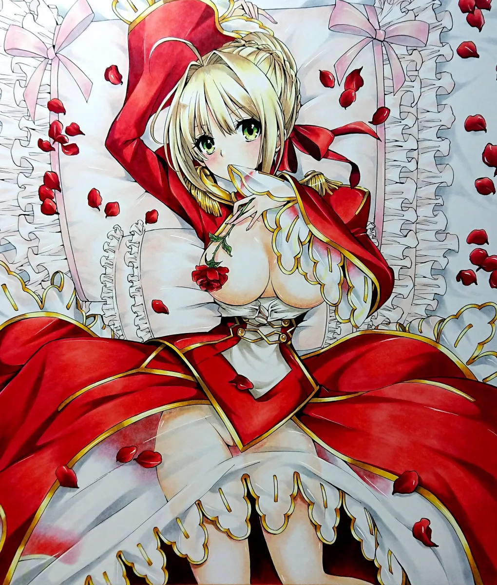 Nero Claudius (Fate), Nero Claudius (Fate/Extra) by Hmdark-9