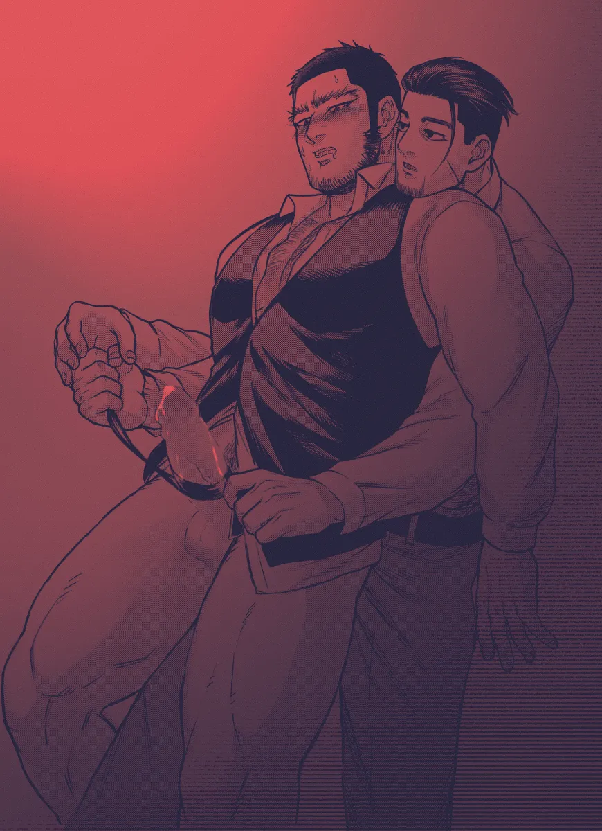 Ogata Hyakunosuke, Tanigaki Genjirou by Siwan Yuan (4Oooomanyen)