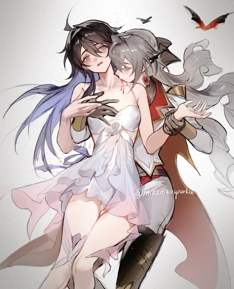 Bronya Rand, Seele (Honkai: Star Rail) by Mie Xing