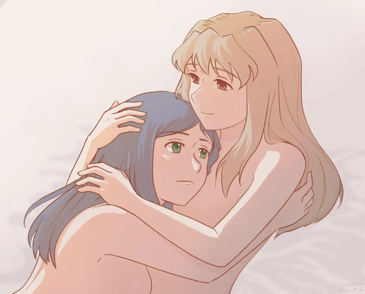 Kuga Natsuki, Fujino Shizuru by Tonidong