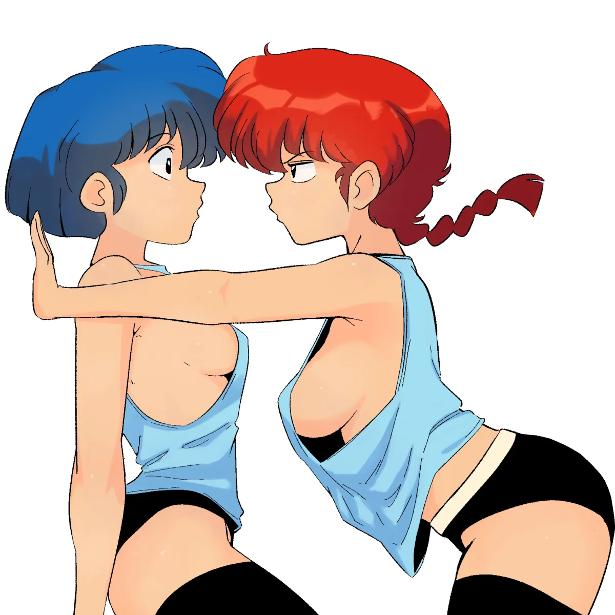Saotome Ranma, Tendou Akane by Rakutakuto