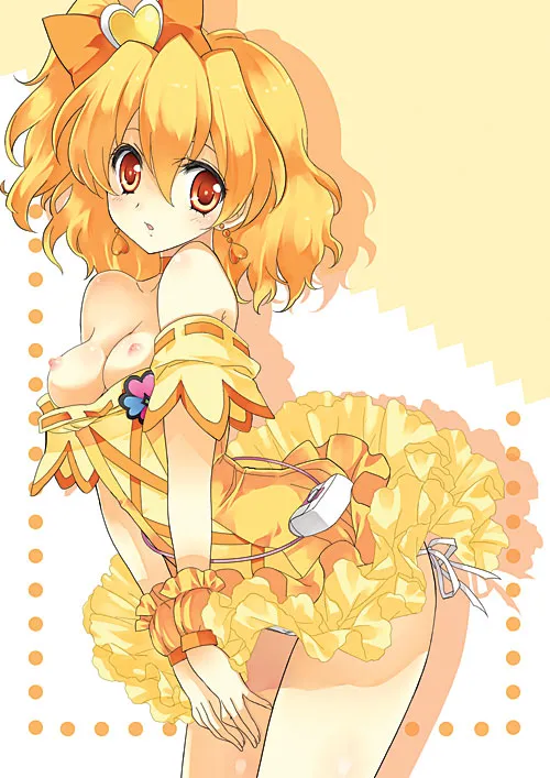 Yamabuki Inori, Cure Pine by Yukiwo