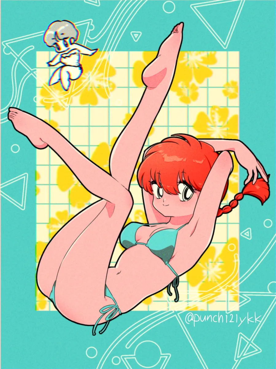 Saotome Ranma, Tendou Akane by Punch121Ykk