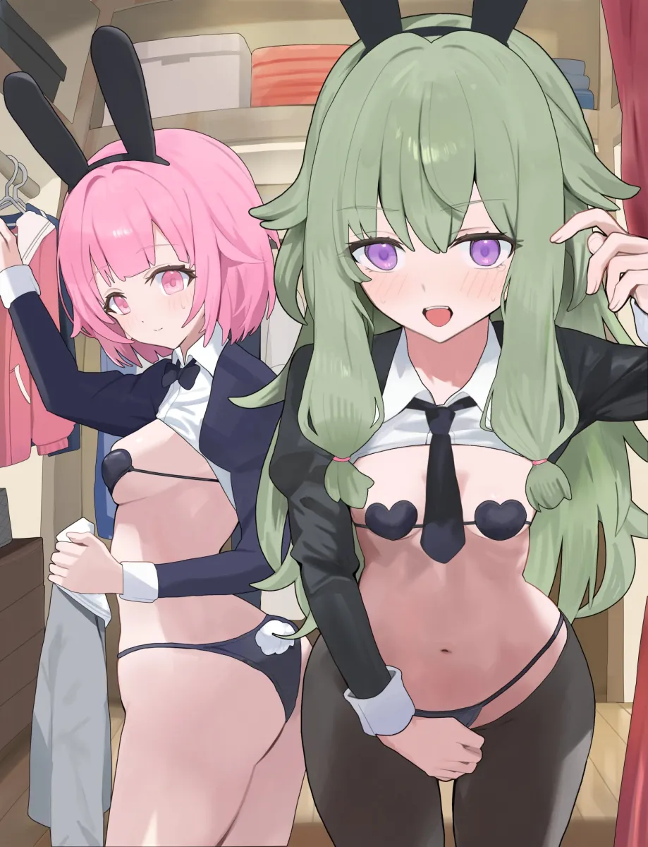 Ootori Emu, Kusanagi Nene by Usagi Melon3