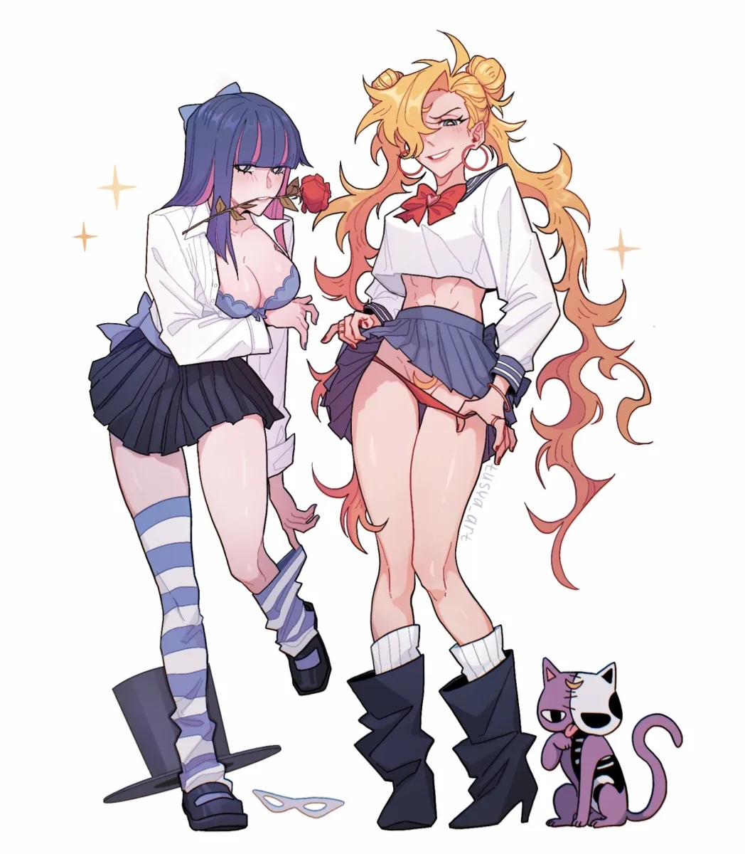 Stocking (Psg), Sailor Moon by Tusya Art