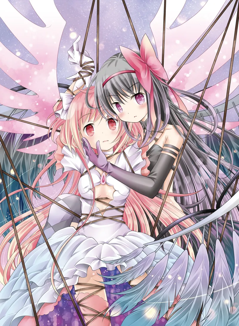 Akemi Homura, Kaname Madoka by Sakaguchi Mikan