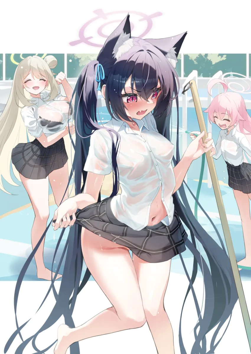 Hoshino (Blue Archive), Nonomi (Blue Archive) by Humo