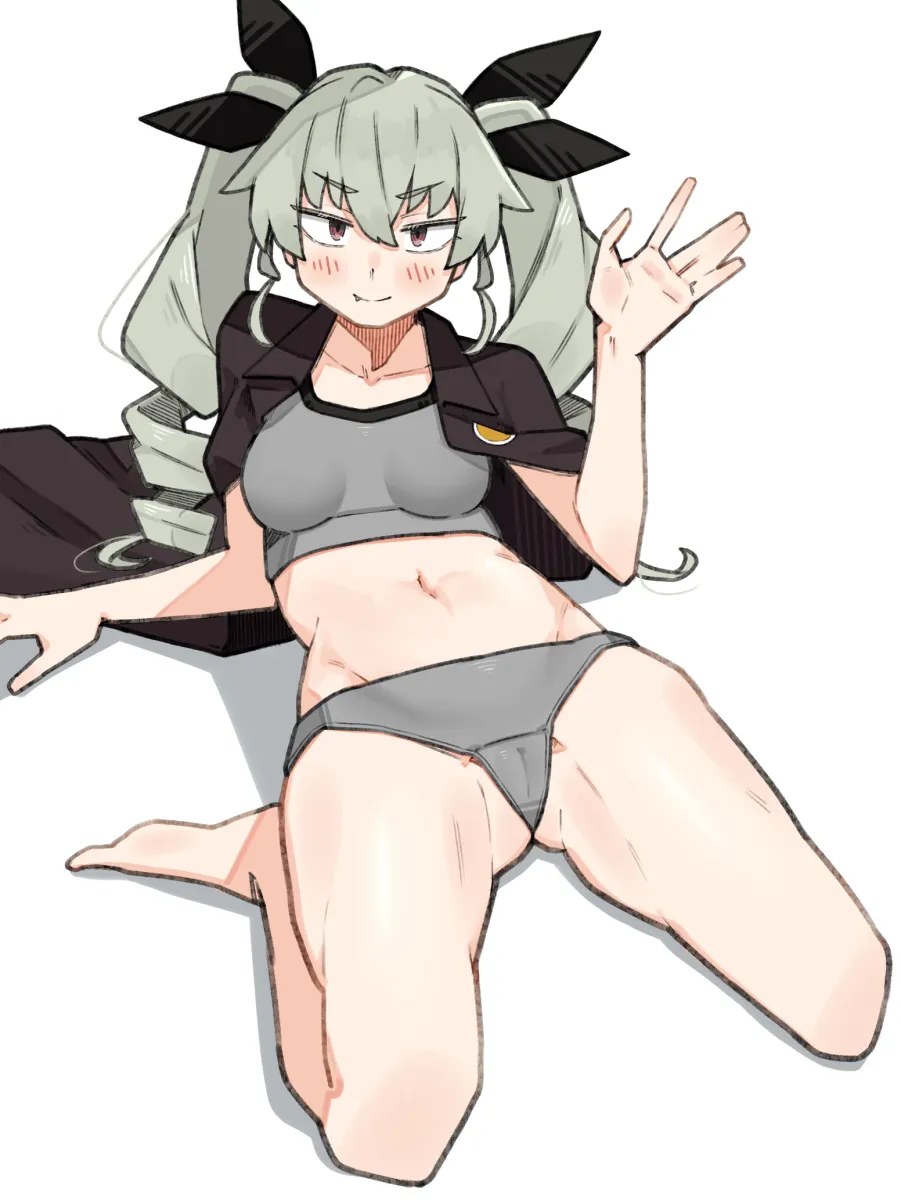 Anchovy (Girls Und Panzer) by Sattinittas