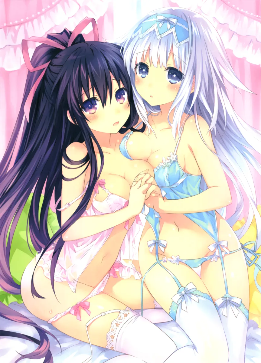 Yatogami Tohka, Arusu Maria by Tsunako