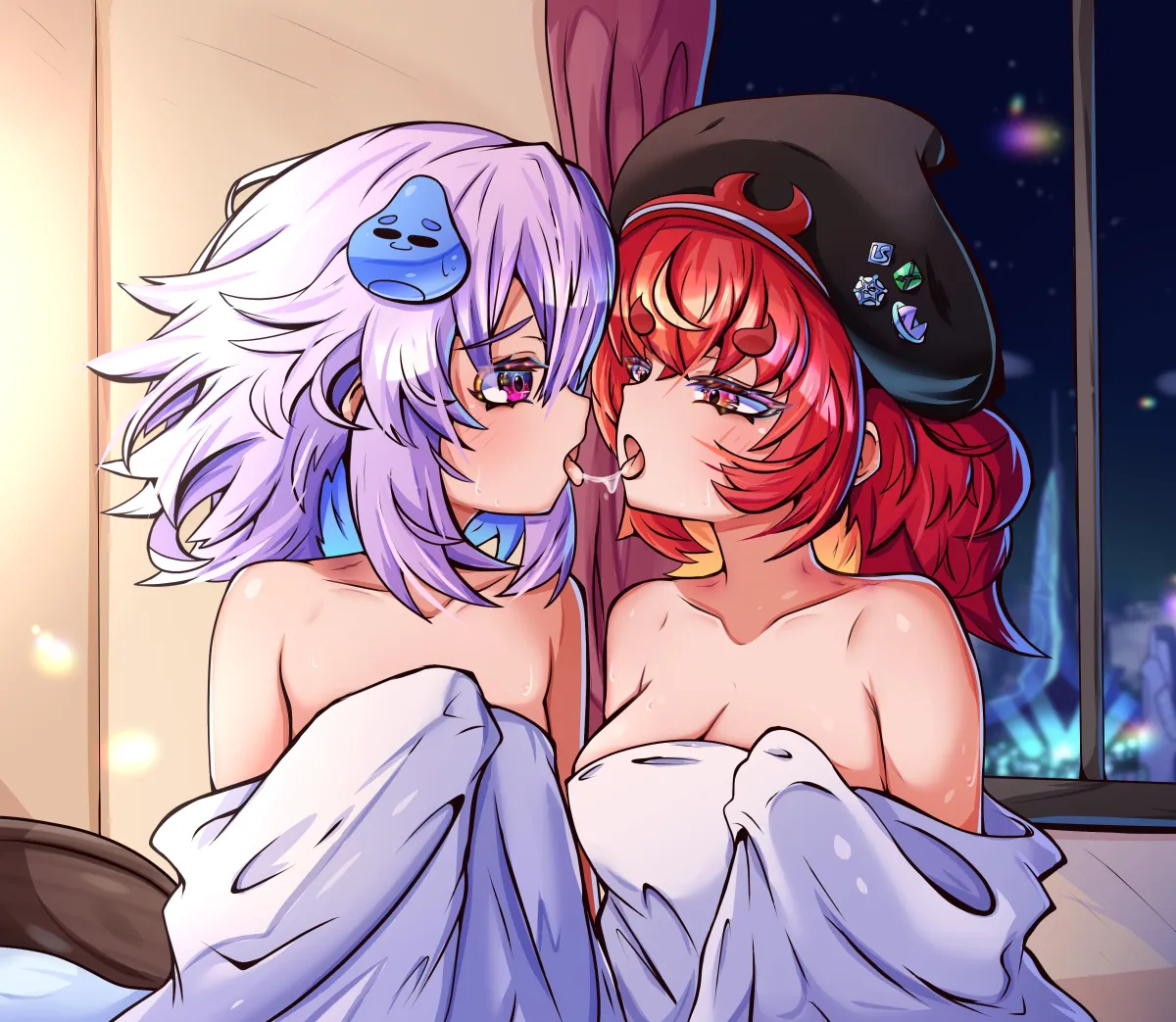 Neptune (Neptunia), Ember (Htr) by Mrrollingcircle