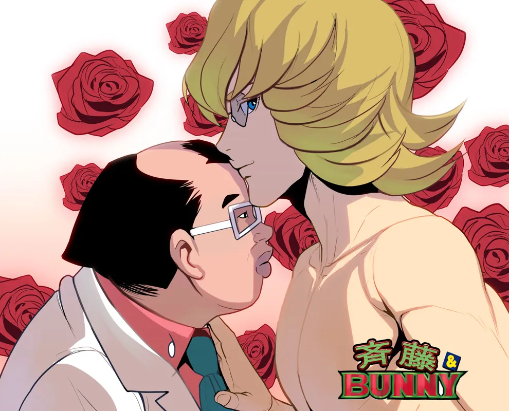 Barnaby Brooks Jr., Saitou (Tiger & Bunny) by Kouno (Masao)
