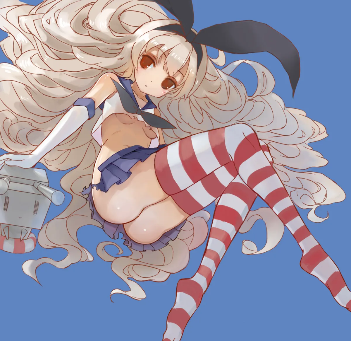 Shimakaze (Kancolle), Rensouhou-Chan by Ephtracy