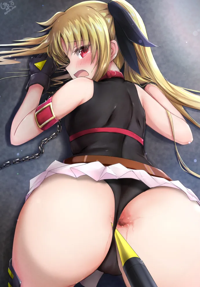 Fate Testarossa, Bardiche (Nanoha) by Giraffe (Ilconte)