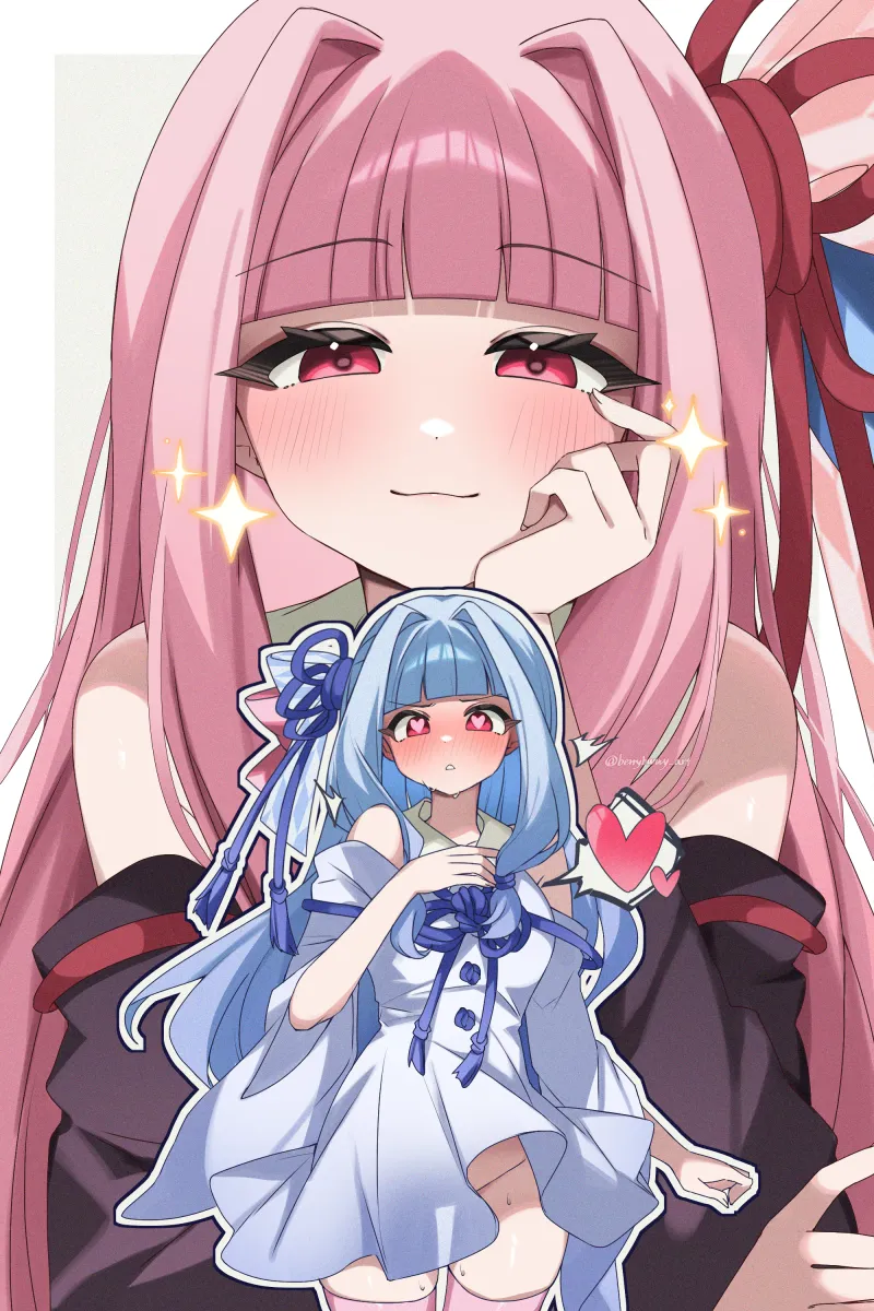 Kotonoha Akane, Kotonoha Aoi by Kyusai Kuma