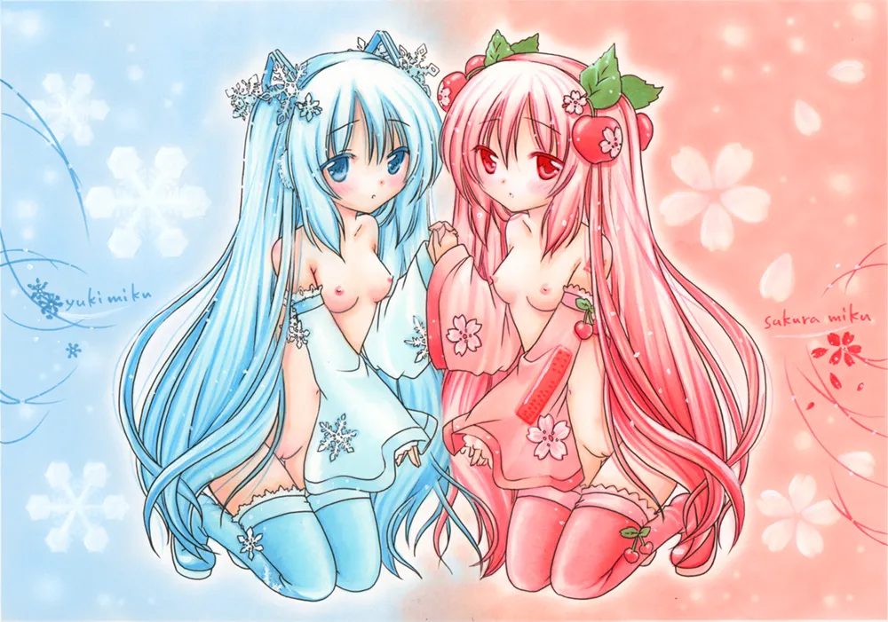 Hatsune Miku, Yuki Miku by Dannashitoyome
