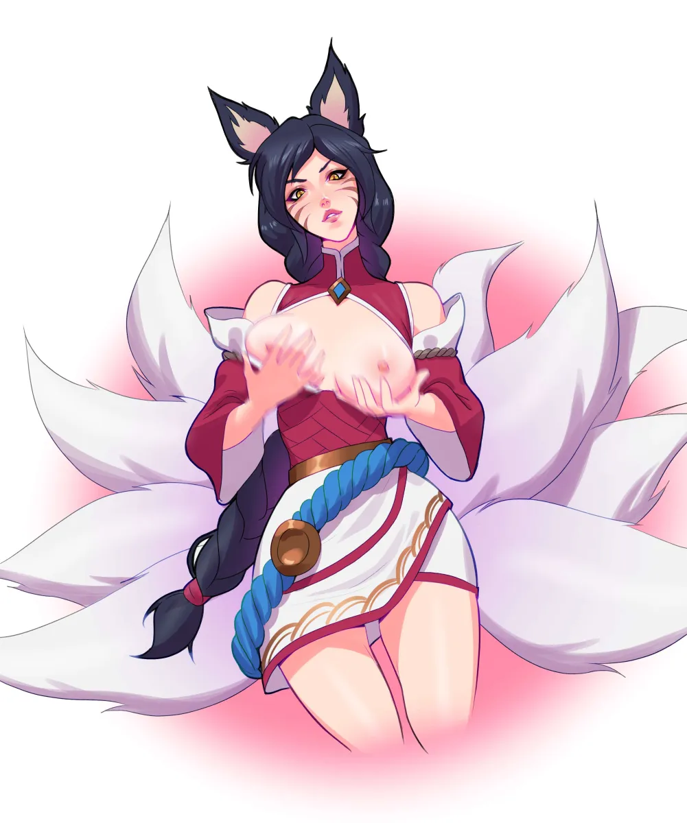 Ahri (League) by Tedjiart